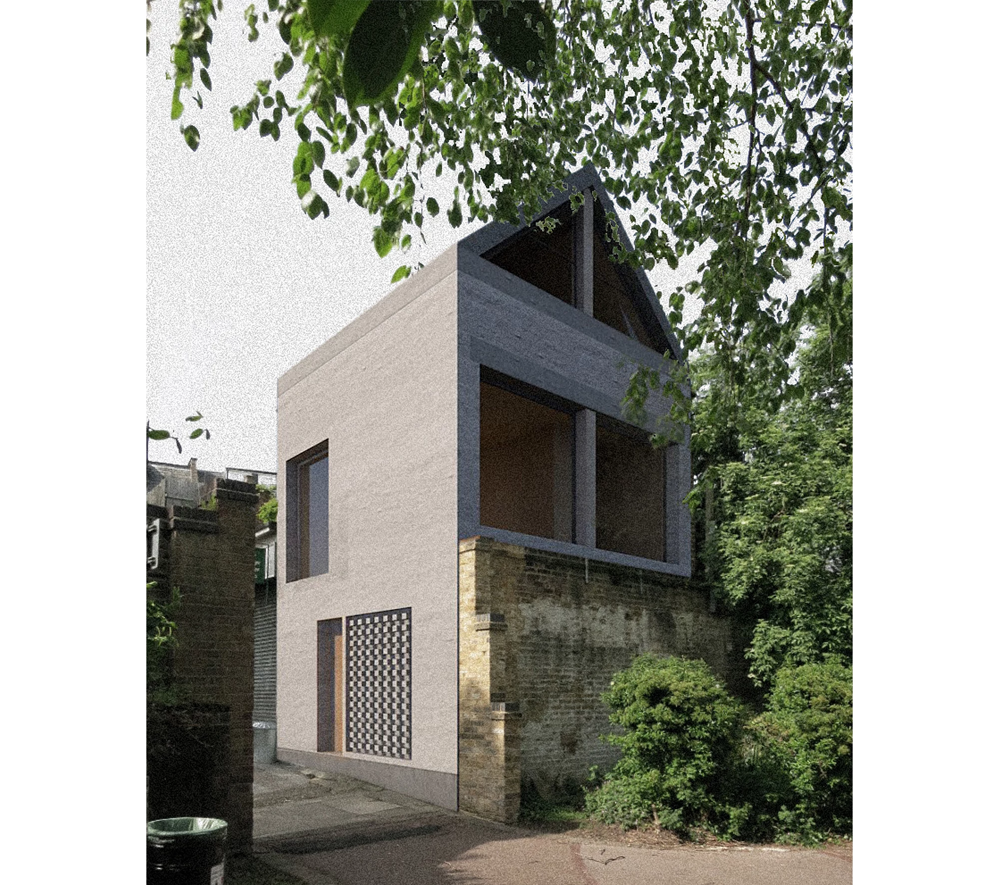 Erbar Mattes Architects Whitehall Park London house warehouse-to-residential conversion